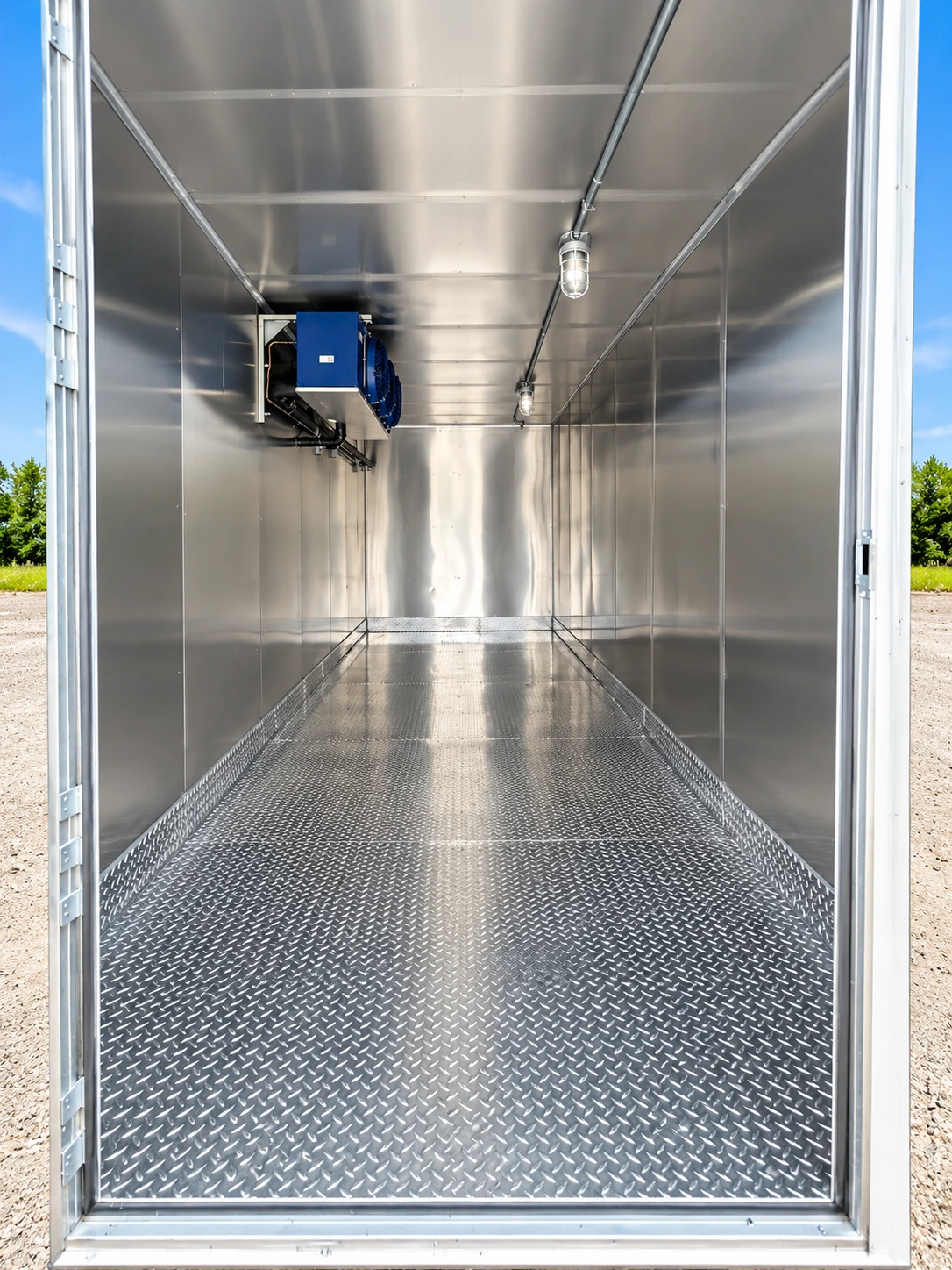 20ft Refrigerated Container 20ft refrigerated trailer interior