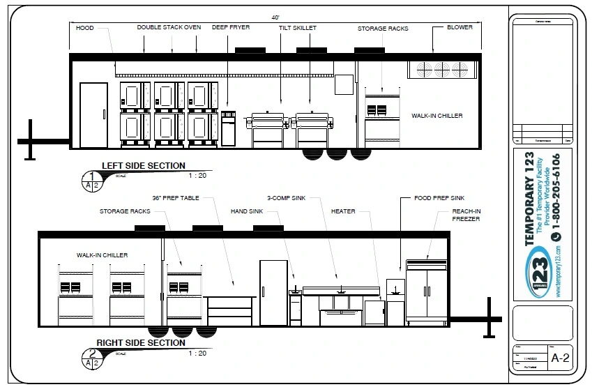 40ft Bulk Kitchen Layout2