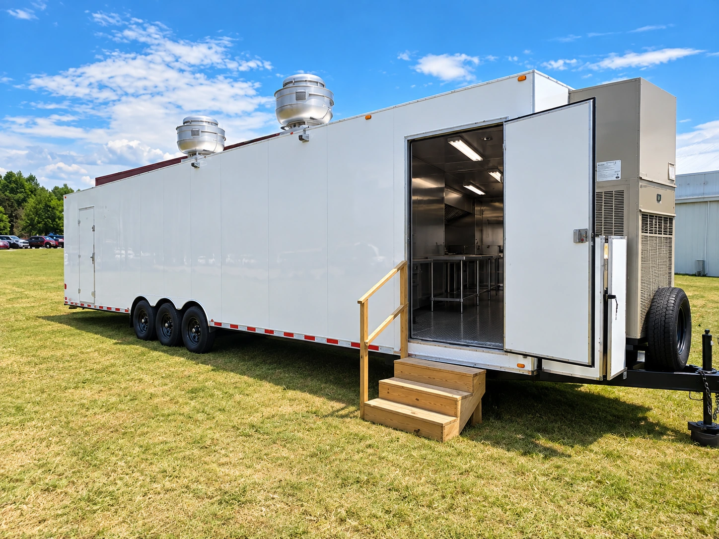 40ft Mobile Combo Kitchen - mobile kitchen trailer for rent