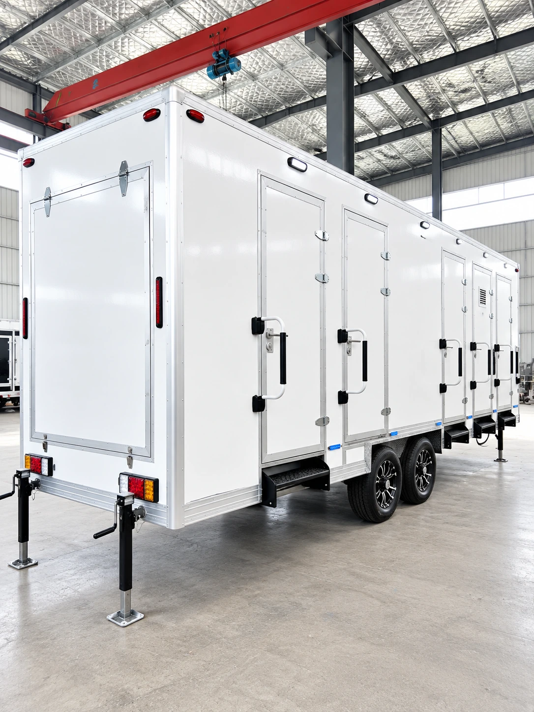 Shower trailer rental from KRE Rental USA